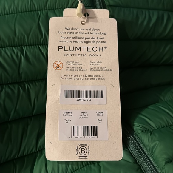 🍀Save the Duck Donald quilted hooded insulates puffer jacket XXL NEW🍀 - Picture 7 of 7